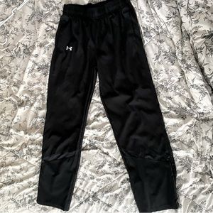 Black Under Armour Track Pants